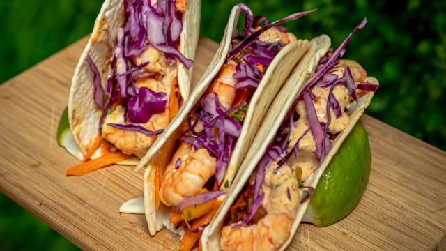 Tacos de Camarão