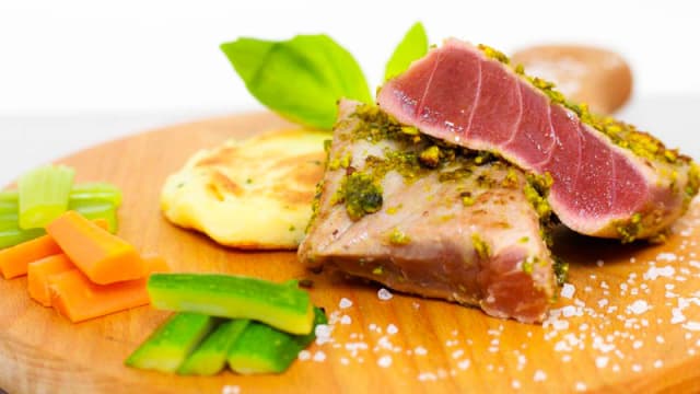 Tonno con verdure