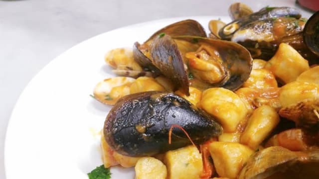 Gnocchi ai frutti di mare