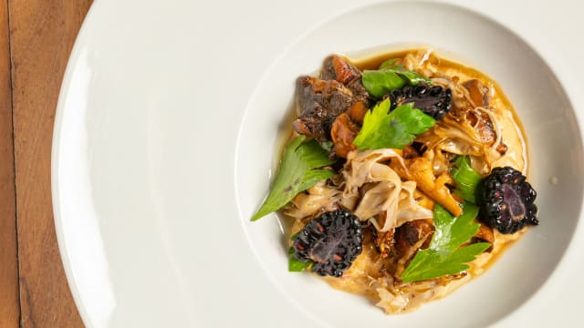 Plat - trilogie de champignons