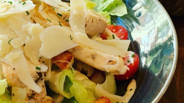 Salade césar.