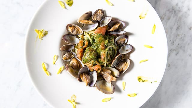 Spaghetti con le vongole
