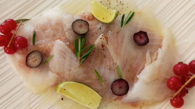 Codfish Carpaccio