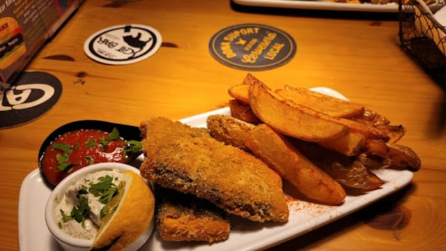 Tof-ish & Chips