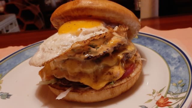 Double bacon cheese supplément oeuf