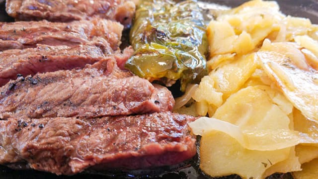 Carne de vaca rubia gallega