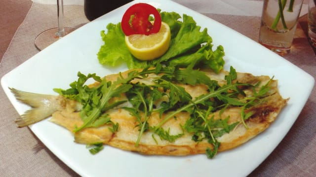 Lavarello alla rucola