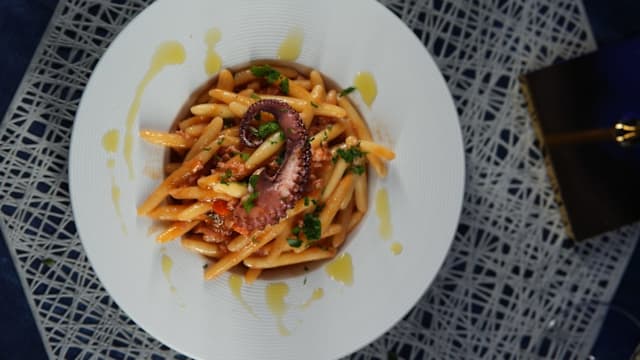 Trofie al ragù di polpo