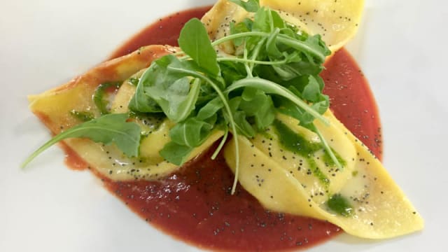 Tortelloni di ricotta di capra