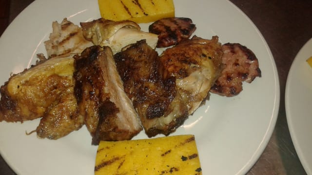 grigliata mista con polenta della Valtenesi