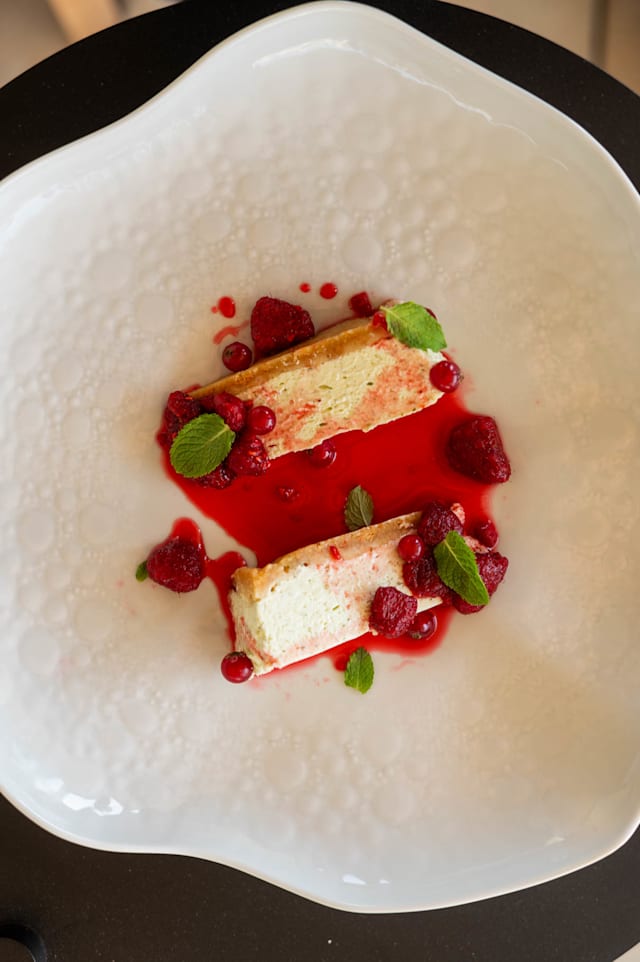 CHEESECAKE AL BASILICO