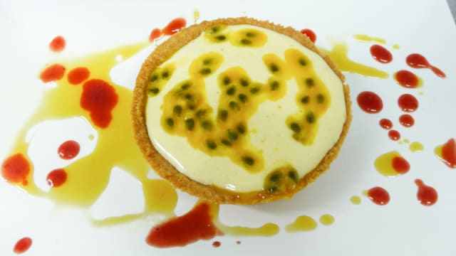 Tarte fraîcheur Jaune Passion