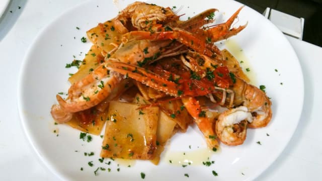 Paccheri De Gragnano aux langoustines