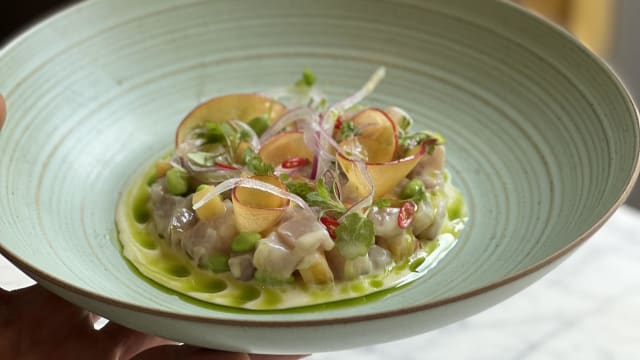 Ceviche di Ricciola