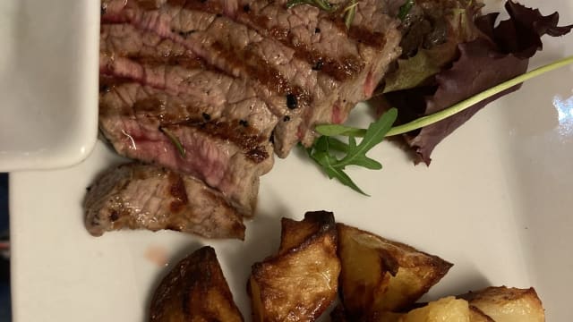 Tagliata con patate