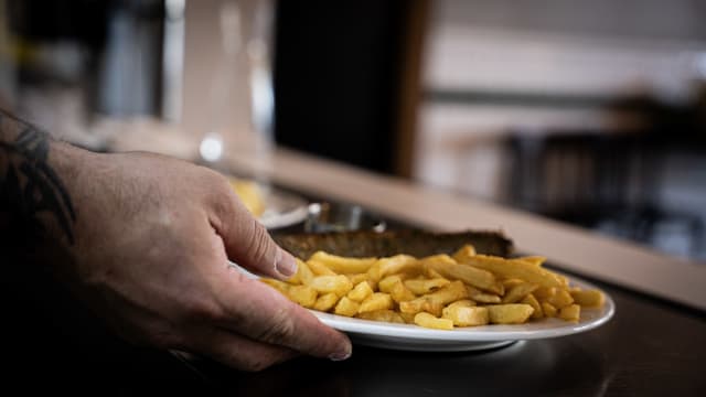 Bavette à l'échalote, frites maison