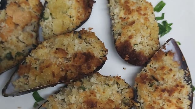 Cozze gratinate