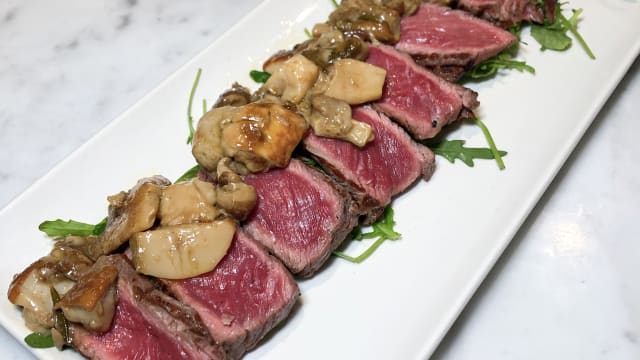Tagliata porcini