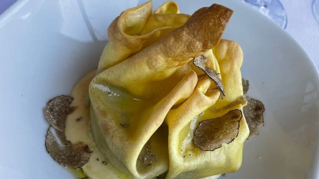 Lasagnetta croccante al tartufo