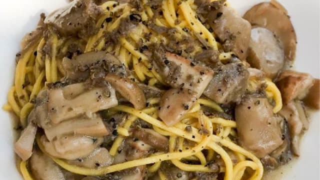 Tagliolini porcini e tartufo