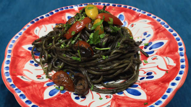 linguine al nero
