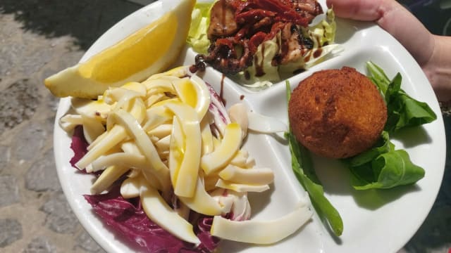 Sfizi di mare dello chef