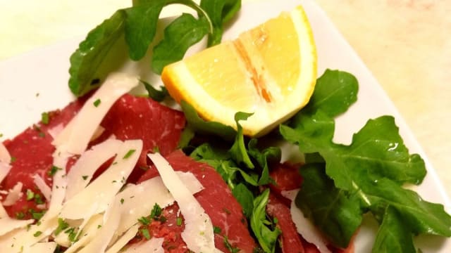 Carpaccio di Blak angus 