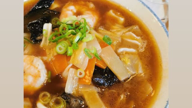 Ankake Ramen ( Sea Food Ramen)