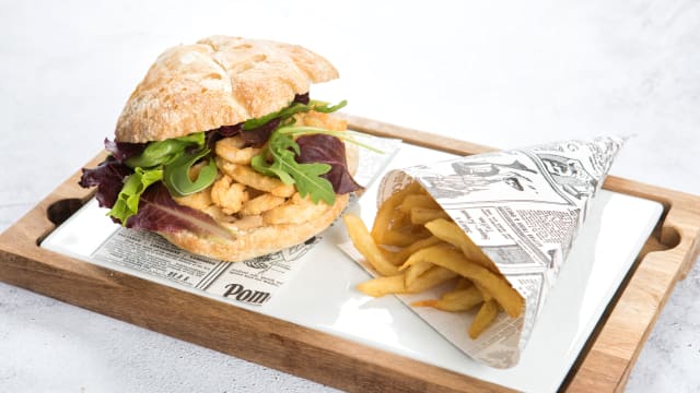 Bocadillo de calamares