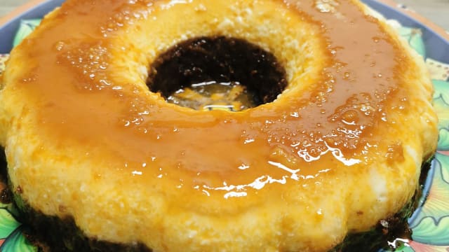 Chocó flan!!! 