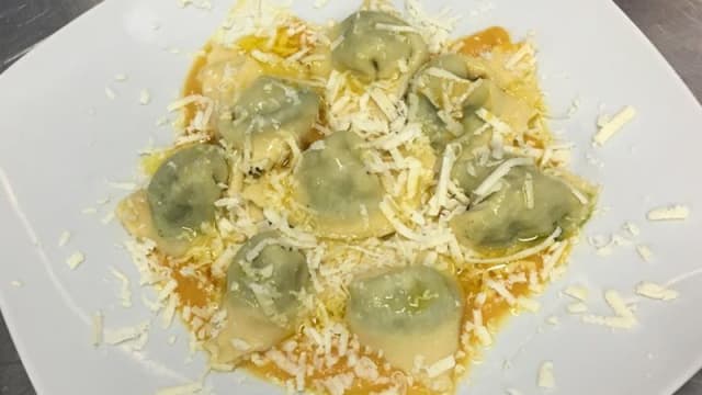 Tortelloni ricotta e spinaci