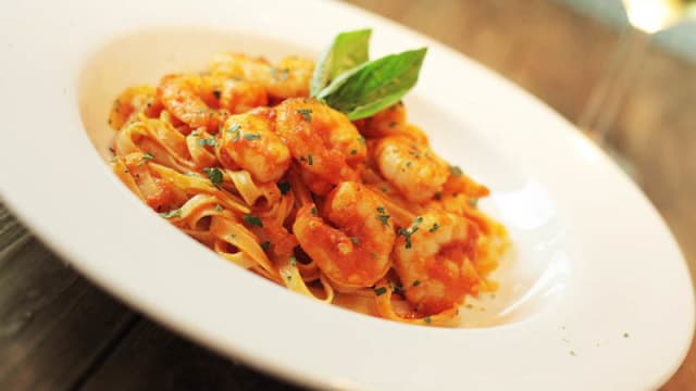 TAGLIATELLE GAMBERI