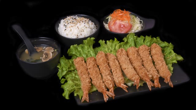 Menu Tempura Aux Crevettes