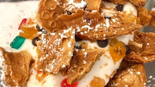 Cannolo scomposto