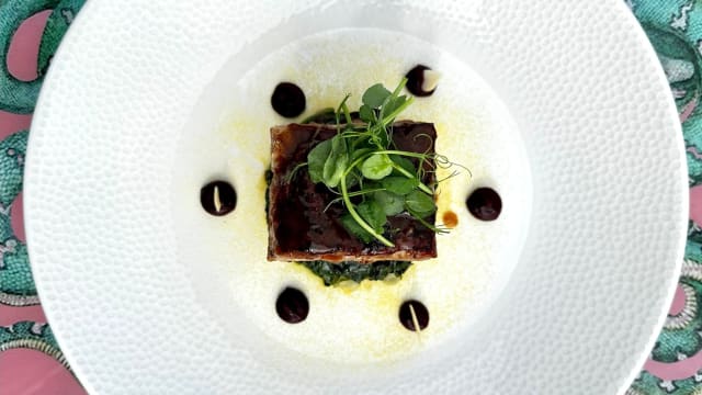 Pancia di vitello in confit