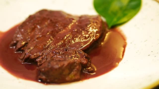 Tenero Filetto alla riduzione del chianti riserva