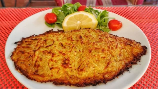 Spigola in crosta di patate