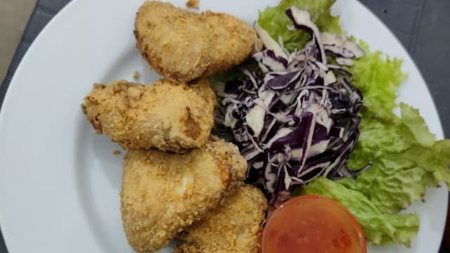 Chicken Wings with Sweet Chilli Sauce 
