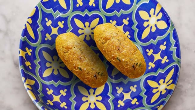 COPPIA DI CROCCHÈ DI PATATE