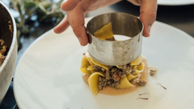 Tagliatelle Ragù Cinta Senese