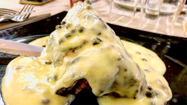 Filetto al pepe verde