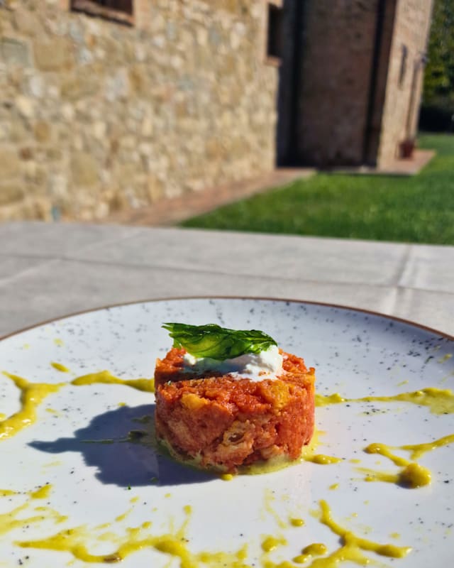  Pappa al Pomodoro con Burrata
