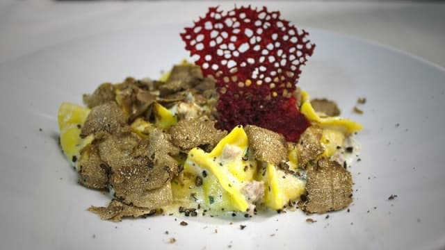 TORTELLI DI BURRATA ALLA NORCINA