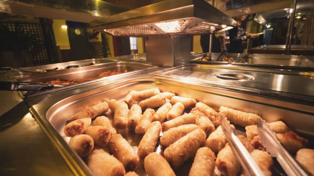 Buffet d'entrées chaudes