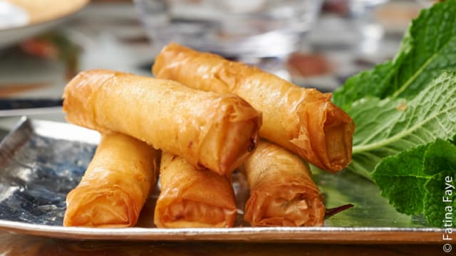 R'kakat - feuillets tièdes de fromage aux trois épices