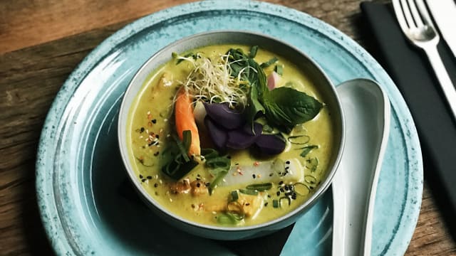 Curry Jaune veggie 