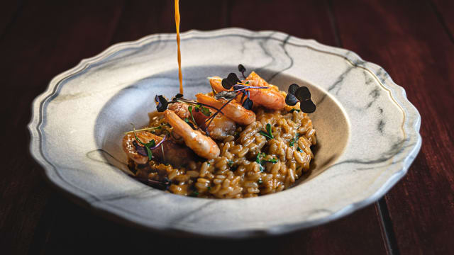 Risotto de Camarão 