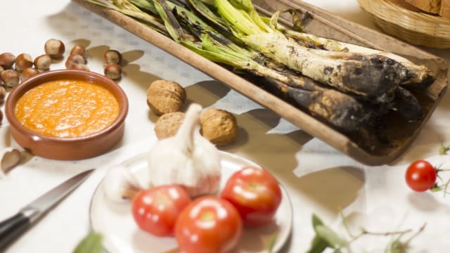 Teja de calçots