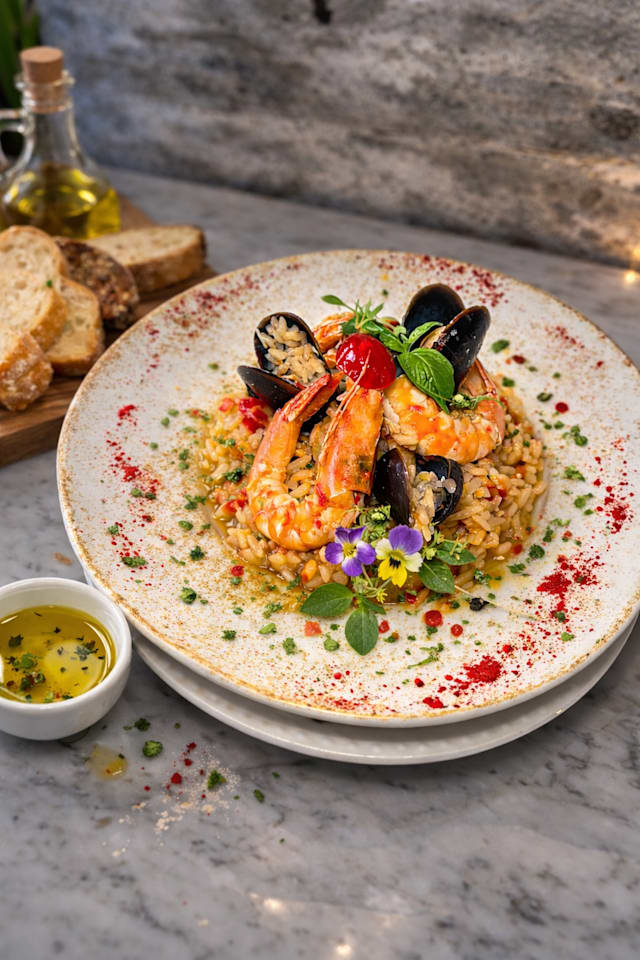 Risotto aux fruits de mer 