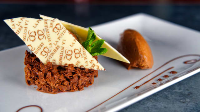 Assiette tout chocolat